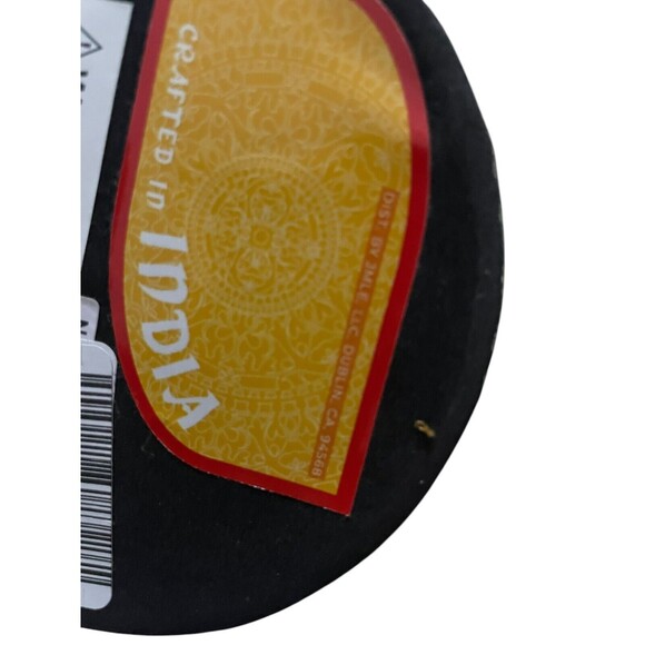 Gold Candle Holder With Glass 15”tall Crafted in India - Picture 10 of 10